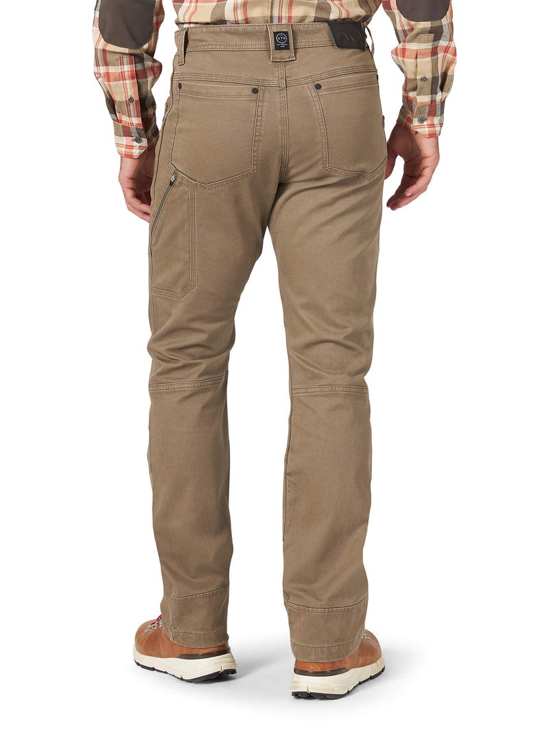 ATG By Wrangler Mens Reinforced Utility Pants, Light Brown, 32W X 30L US - Image 2